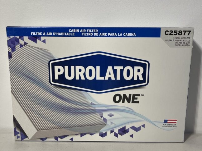 PurolatorONE C25877 Cabin Air Filter – Advanced Odor Control & Allergen Protection for Nissan Versa and Tiida