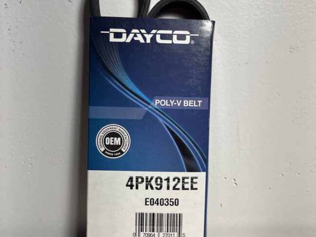 Dayco 4PK912EE Serpentine Belt – 35.91" Length, 4-Rib
