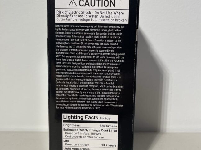 Battery-Backed LED Sensor Brite Bulb – Soft White A15, Ideal for Outage Protection & Everyday Use - Image 2