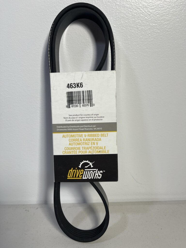 Driveworks 463K6 Serpentine Belt – 46.25" Length, 6-Rib
