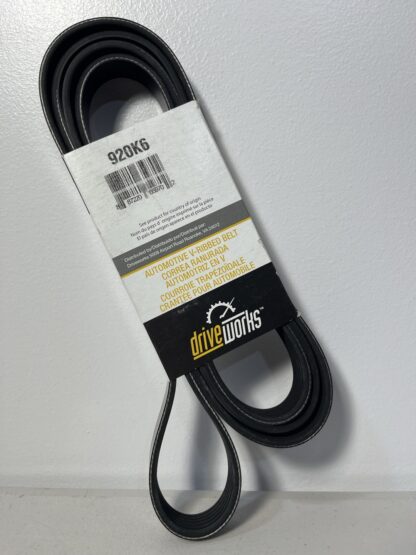 Driveworks 920K6 Serpentine Belt – 92.05" Length, 6-Rib