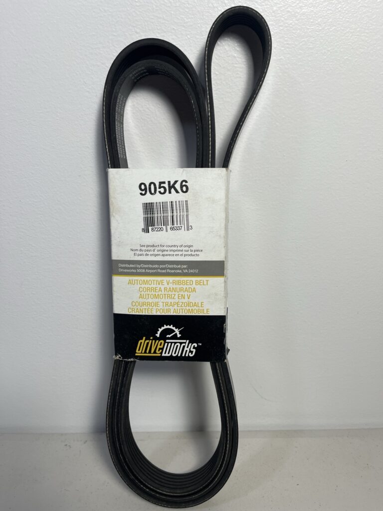 905K6 Serpentine Belt – 90.55" Length, 6-Rib