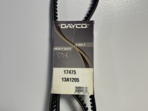 Dayco 17475 RPF Raw Edge Cogged Belt – 47.5" Length, 0.53" Width