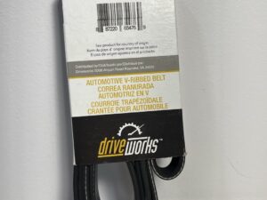 860K6 Serpentine Belt – 86.0" Length, 6-Rib