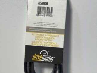 Driveworks 850K6 Serpentine Belt – 85.04" Length, 6-Rib