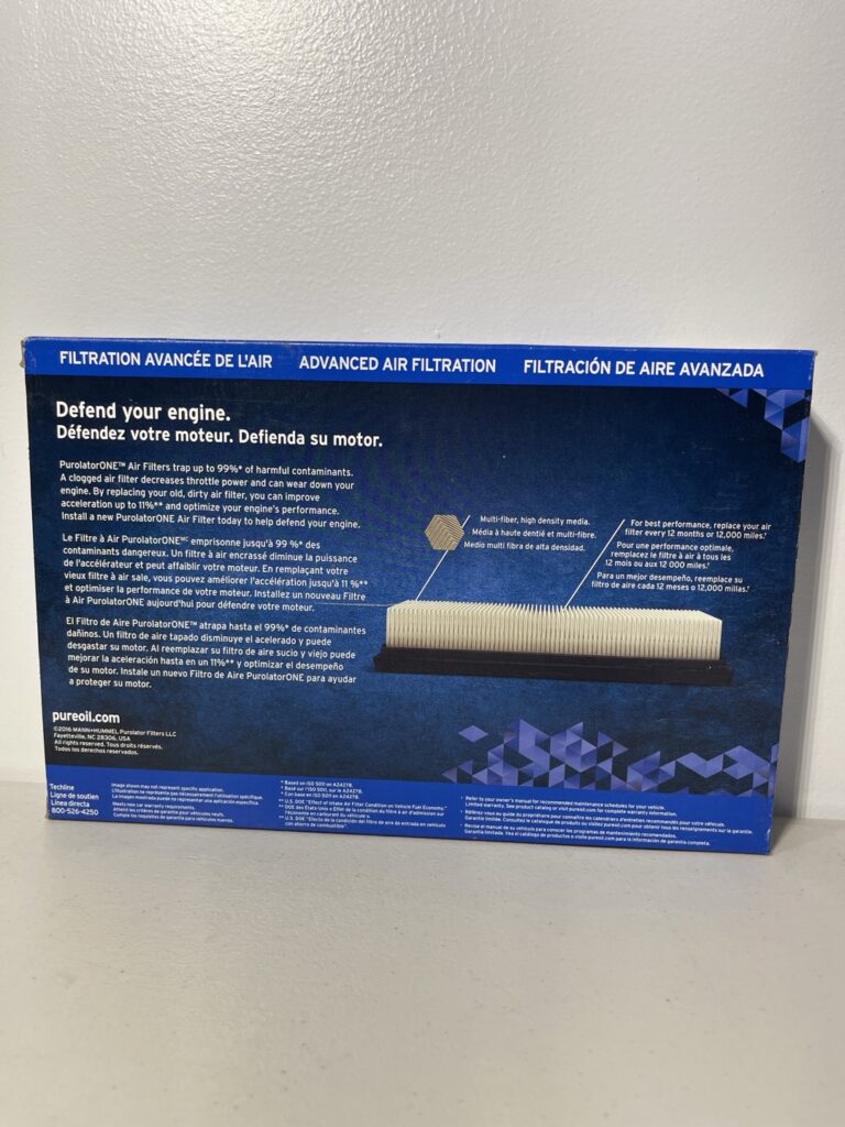 Purolator A25499 Engine Air Filter – Premium Filtration for Honda Odyssey (2002–2004) - Image 4