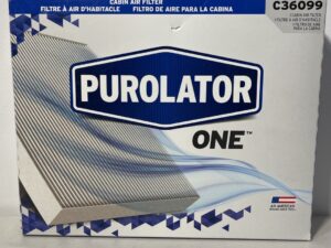 PurolatorONE C36099 Cabin Air Filter – Advanced Filtration for Ford Fusion, Lincoln MKZ & Mercury Milan (2007–2012)