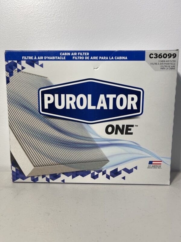 PurolatorONE C36099 Cabin Air Filter – Advanced Filtration for Ford Fusion, Lincoln MKZ & Mercury Milan (2007–2012)