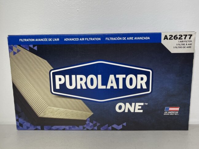 Purolator A26277 Engine Air Filter – High-Performance Filtration for Chevrolet Spark (2013–2015)