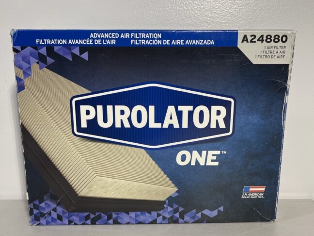Purolator A24880 Engine Air Filter – Premium Filtration for Select GM and Saturn Vehicles