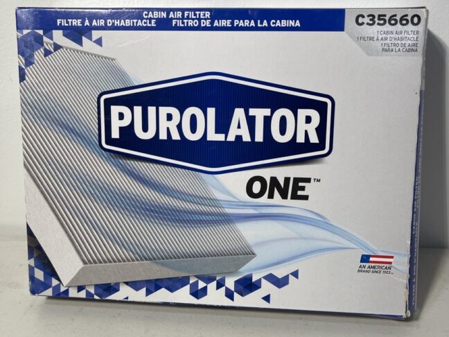 PurolatorONE C35660 Cabin Air Filter – Advanced Odor Control & Allergen Protection for Hyundai and Kia Models