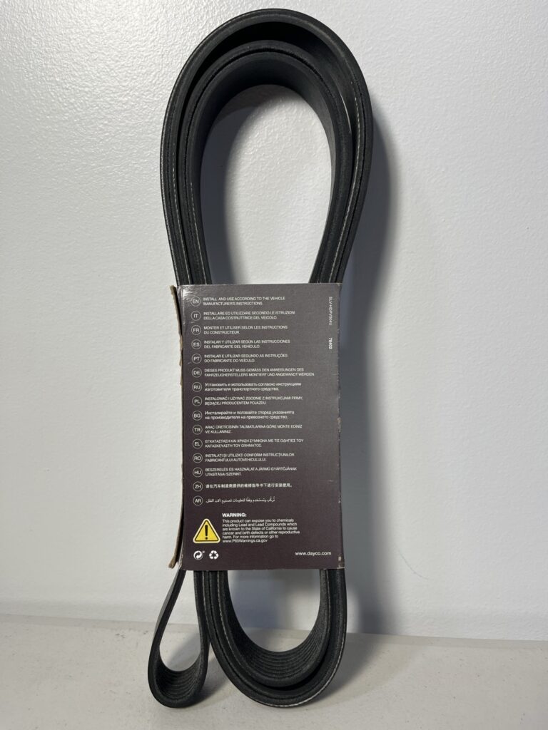 Dayco 5081244 Poly Rib Heavy Duty Serpentine Belt – 124.41" Length, 8-Rib - Image 2