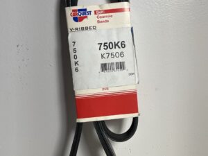 Carquest 750K6 Serpentine Belt – 75.00" Length, 6-Rib