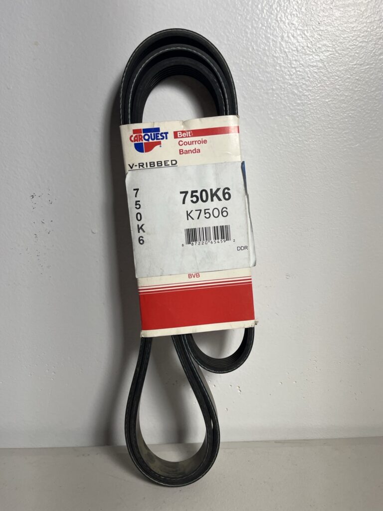 Carquest 750K6 Serpentine Belt – 75.00" Length, 6-Rib