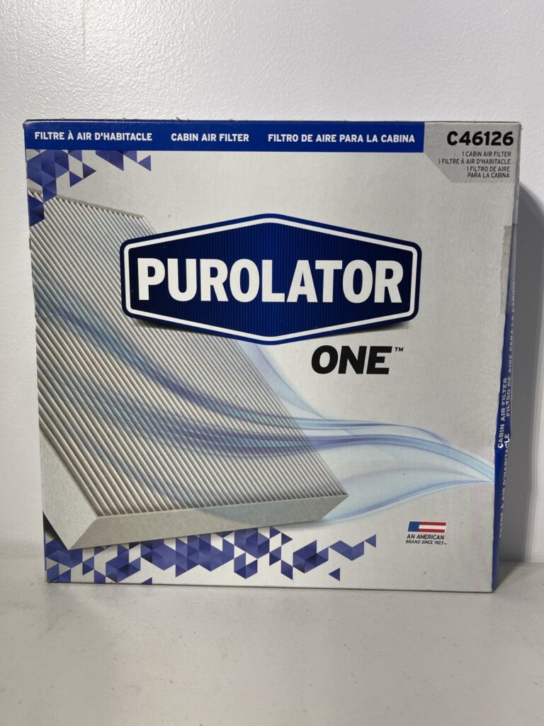 PurolatorONE C46126 Cabin Air Filter – Advanced Odor & Allergen Protection for Chevrolet Camaro (2010–2015)
