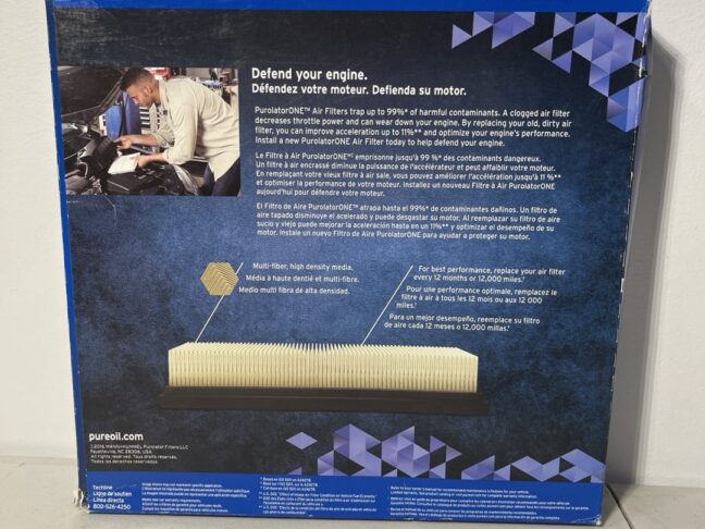 Purolator A36163 Engine Air Filter – High-Performance Filtration for Chevrolet Cruze & Buick Verano - Image 5