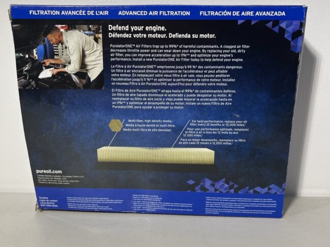 Purolator A39183 Engine Air Filter – Advanced Filtration for Honda Civic (2016–2021) & CR-V (2017–2021) - Image 5