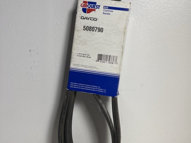 Dayco 5080790 Serpentine Belt – 78.94" Length, 8-Rib