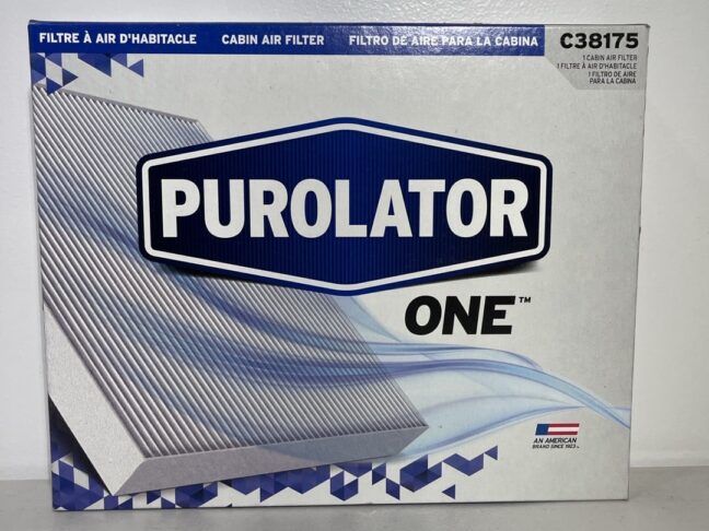 PurolatorONE C38175 Cabin Air Filter – Advanced Odor & Allergen Protection for Mazda CX-5, Mazda3, and Mazda6 (2013–2024)