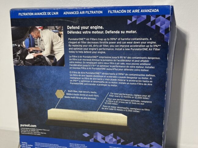 Purolator A35553 Engine Air Filter – Premium Filtration for Chrysler Aspen & Dodge Durango (2004–2009) - Image 5