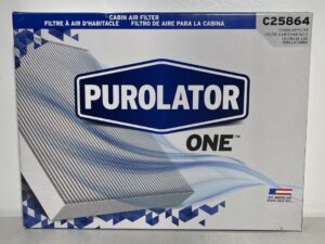 PurolatorONE C25864 Cabin Air Filter – Advanced Odor & Allergen Protection for Nissan Rogue & Sentra (2007–2015)
