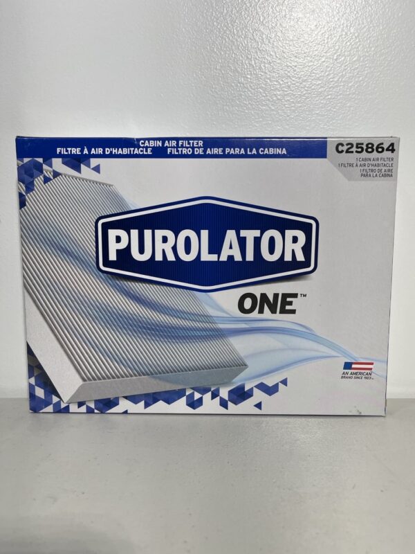 PurolatorONE C25864 Cabin Air Filter – Advanced Odor & Allergen Protection for Nissan Rogue & Sentra (2007–2015)