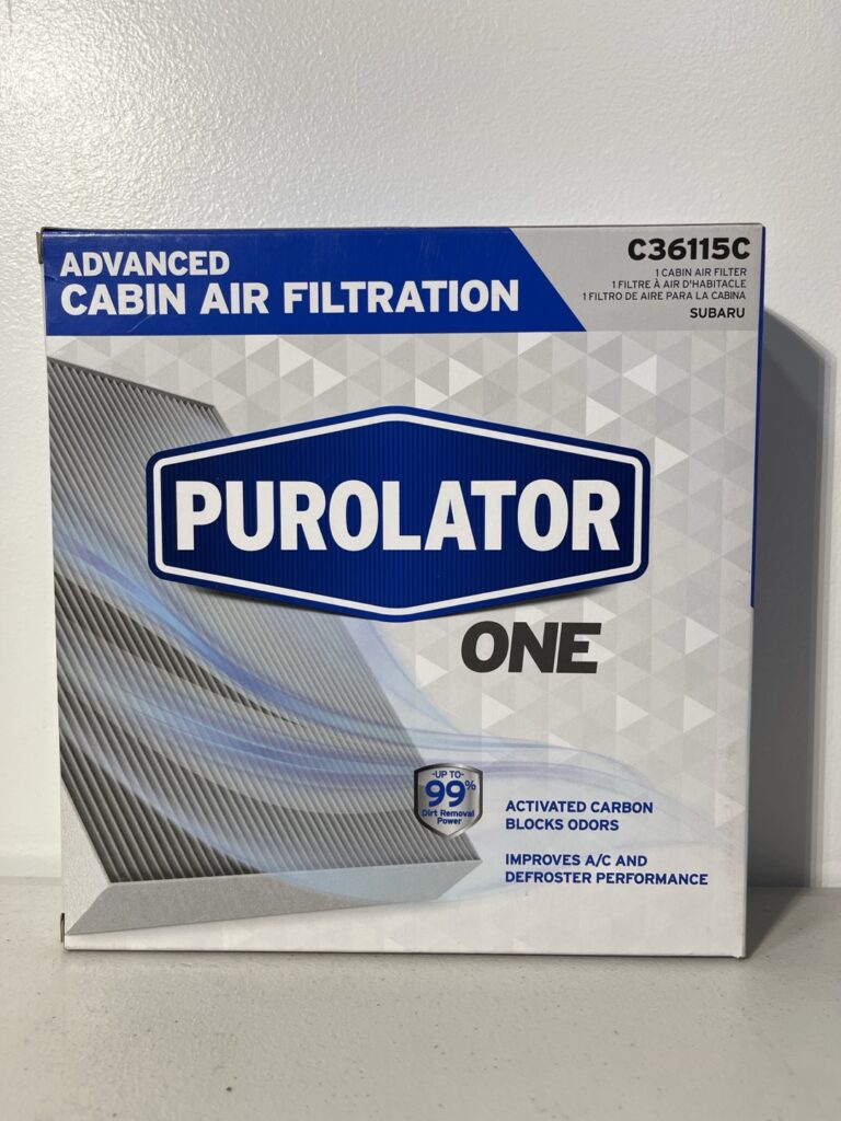 PurolatorONE C36115C Cabin Air Filter – Advanced Odor Control & Allergen Protection for Subaru Models