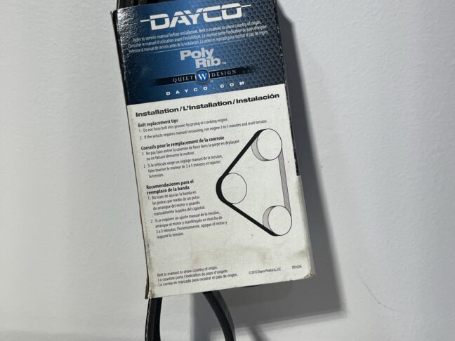 Dayco 5060560 Poly Rib Serpentine Belt – 56.00" Length, 6-Rib - Image 2
