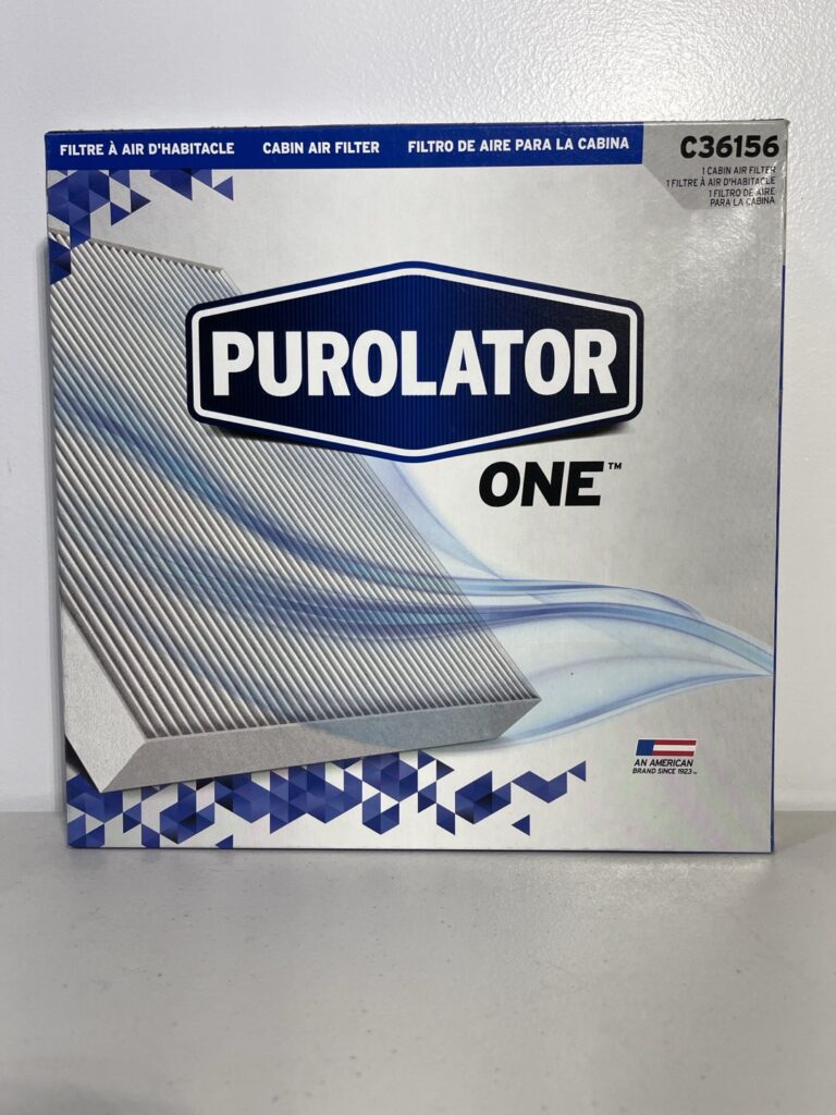 PurolatorONE C36156 Cabin Air Filter – Advanced Odor & Allergen Protection for Dodge Durango & Jeep Grand Cherokee (2011–2025)