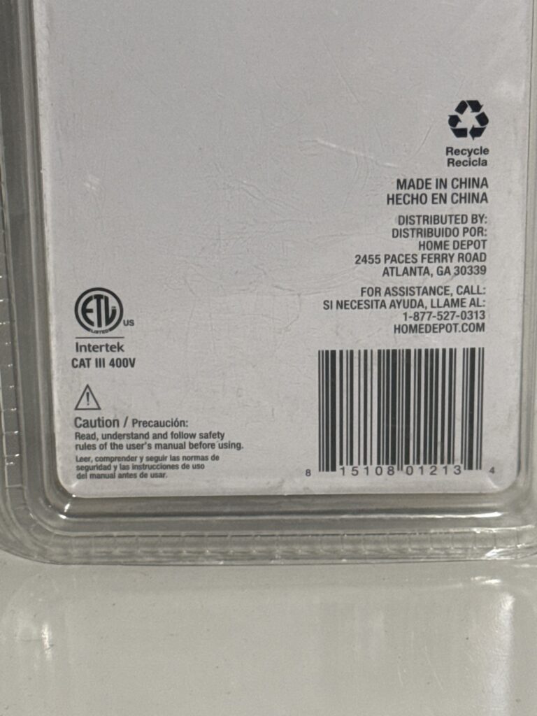 Commercial Electric Voltage Tester AC DC - Image 2