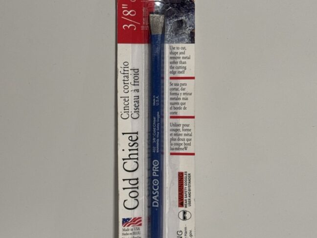 Dasco Pro Cold Chisel 3/8 Inch cut