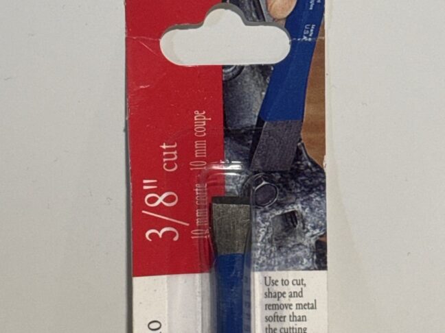 Dasco Pro Cold Chisel 3/8 Inch cut - Image 3