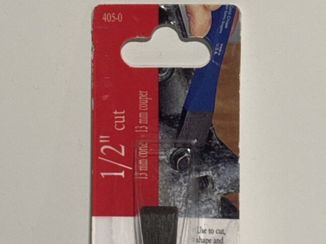 Dasco Pro Cold Chisel 1/2 Inch cut - Image 2