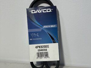 Dayco E040356 Elastic Serpentine Belt – 35.6" Length, 4-Rib