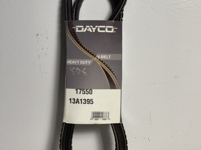Dayco 17550 Top Cog Gold Label V-Belt – 55" Length, 0.53" Width