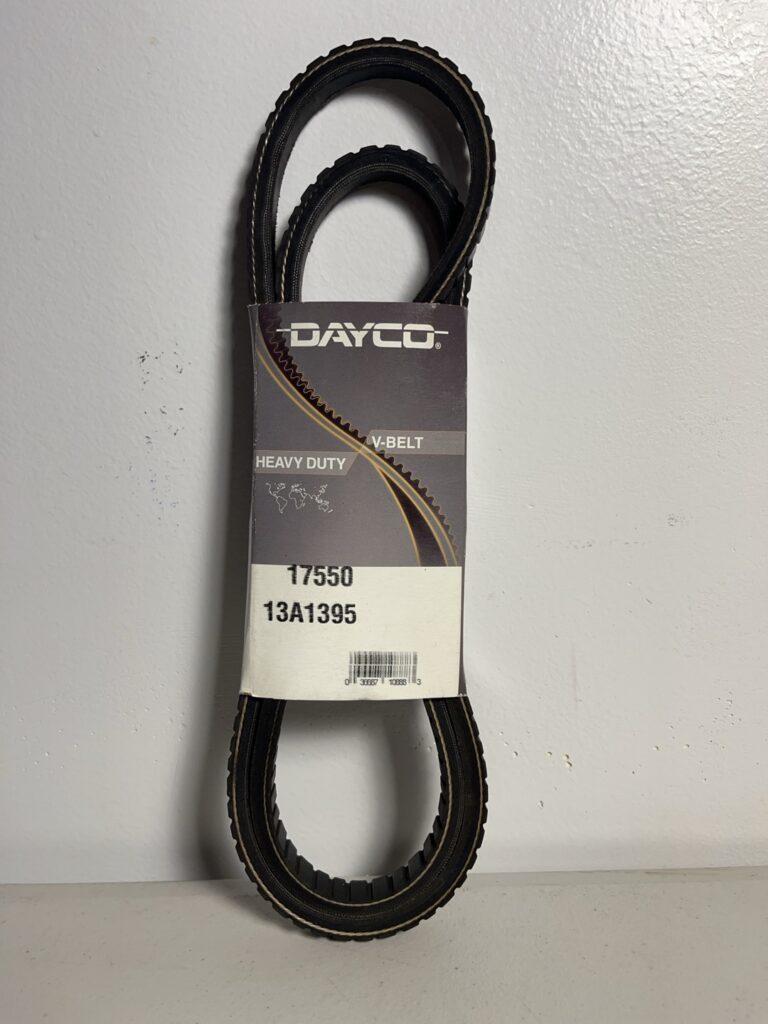 Dayco 17550 Top Cog Gold Label V-Belt – 55" Length, 0.53" Width