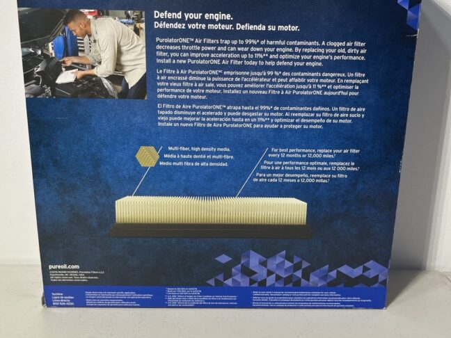 Purolator A50091 Engine Air Filter for GM V8 Vehicles – Fits Chevy, GMC, Pontiac, Cadillac & More (1968–1995) - Image 3