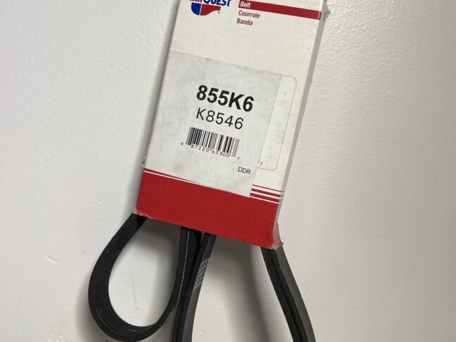 Carquest 855K6 Serpentine Belt – 85.5" Length, 6-Rib