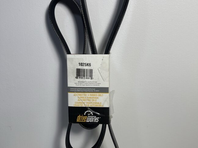Driveworks 1025K6 Serpentine Belt – 102.56" Length, 6-Rib