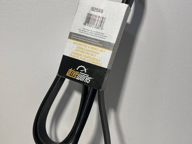 Driveworks 925K6 Serpentine Belt – 92.52" Length, 6-Rib