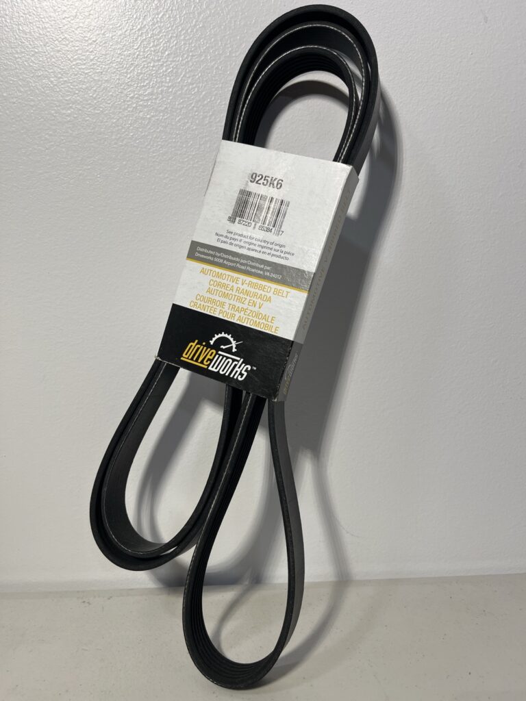 Driveworks 925K6 Serpentine Belt – 92.52" Length, 6-Rib