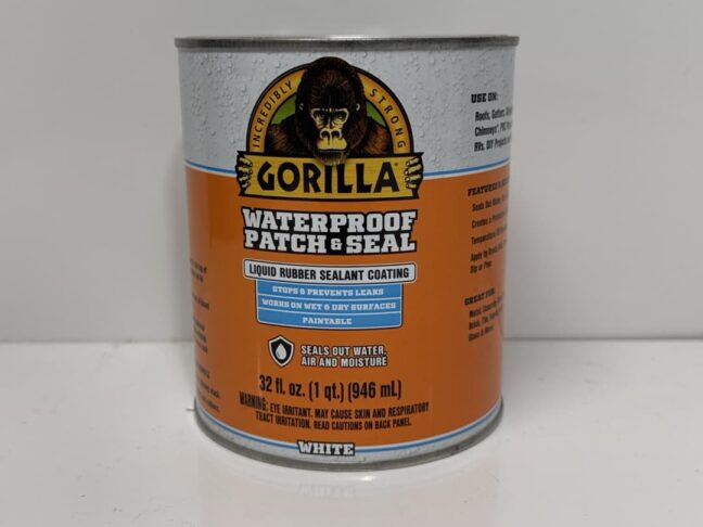 Gorilla White Waterproof Patch and Seal