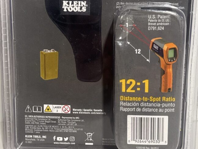 Klein Tools Dual Laser Infrared Thermometer
