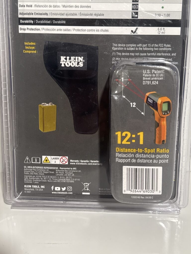 Klein Tools Dual Laser Infrared Thermometer