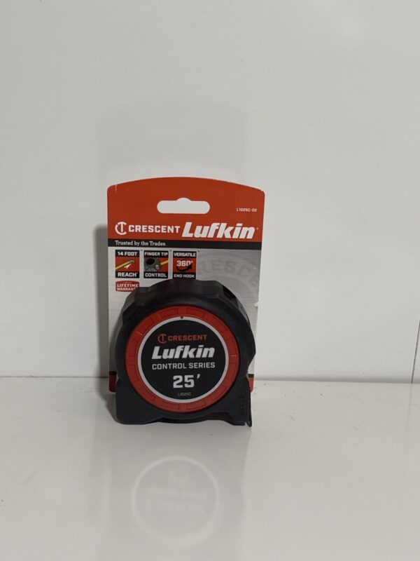 Crescent Lufkin Tape Measure 1-3/16 in. x 25 ft. Command Control Series