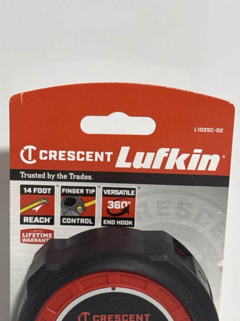 Crescent Lufkin Tape Measure 1-3/16 in. x 25 ft. Command Control Series - Image 2