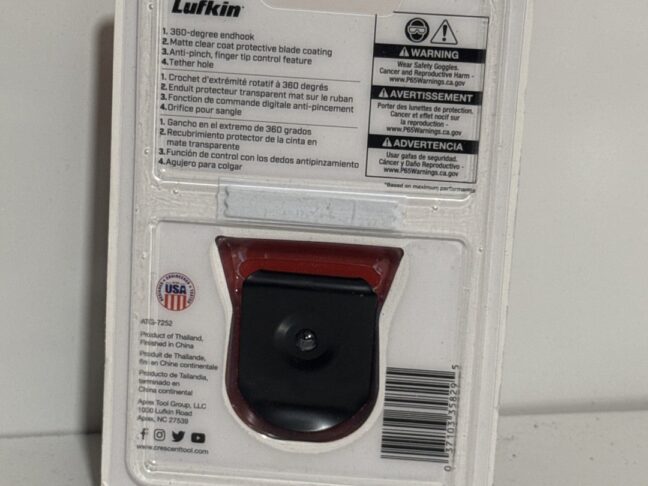 Crescent Lufkin Tape Measure 1-3/16 in. x 25 ft. Command Control Series - Image 6