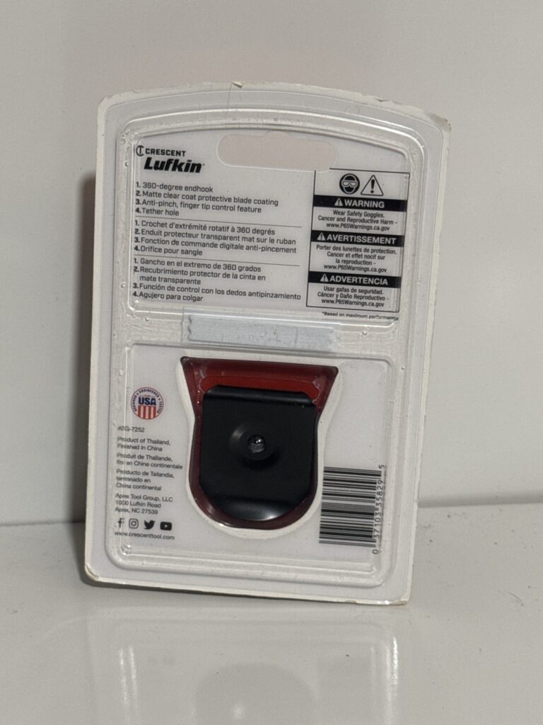 Crescent Lufkin Tape Measure 1-3/16 in. x 25 ft. Command Control Series - Image 6
