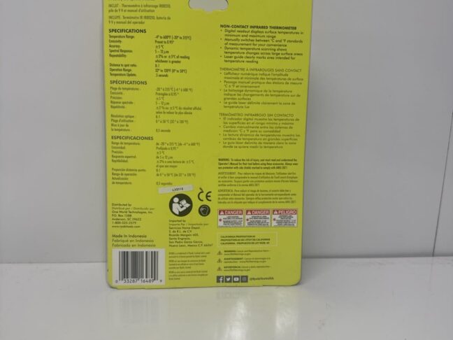 Ryobi Infrared Thermometer