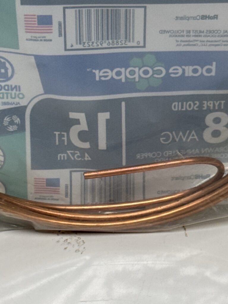 Southwire Solid Bare Copper 15ft 8 AWG - Image 6